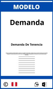 Modelo De Demanda De Tenencia Peru